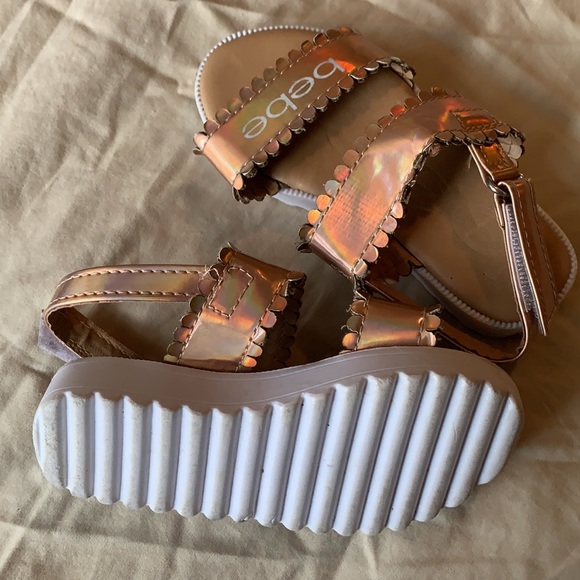 Bebe Platform Sandals - Picture 2 of 3